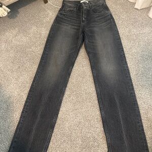 MOUSSY VINTAGE RAW HEM JEANS